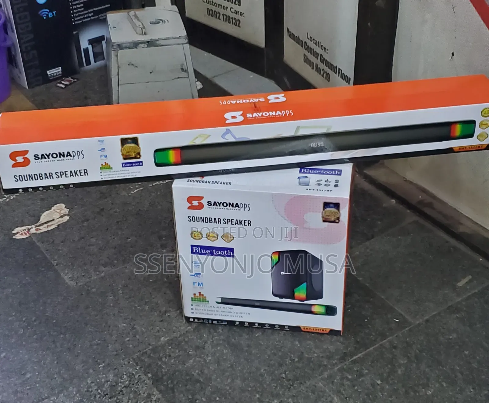 Sayona Soundbar - 12000w High-Tech Multimedia Sound System.