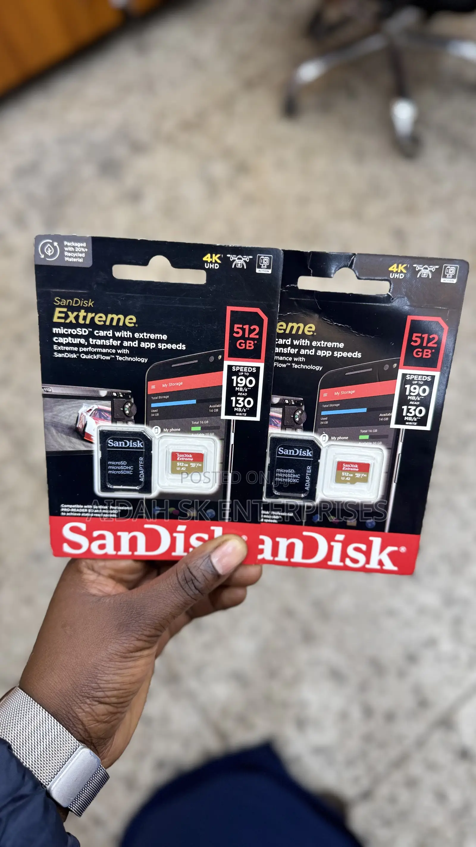 Sandisk Extreme Microsdxctm512gb for Action Camera, Drone