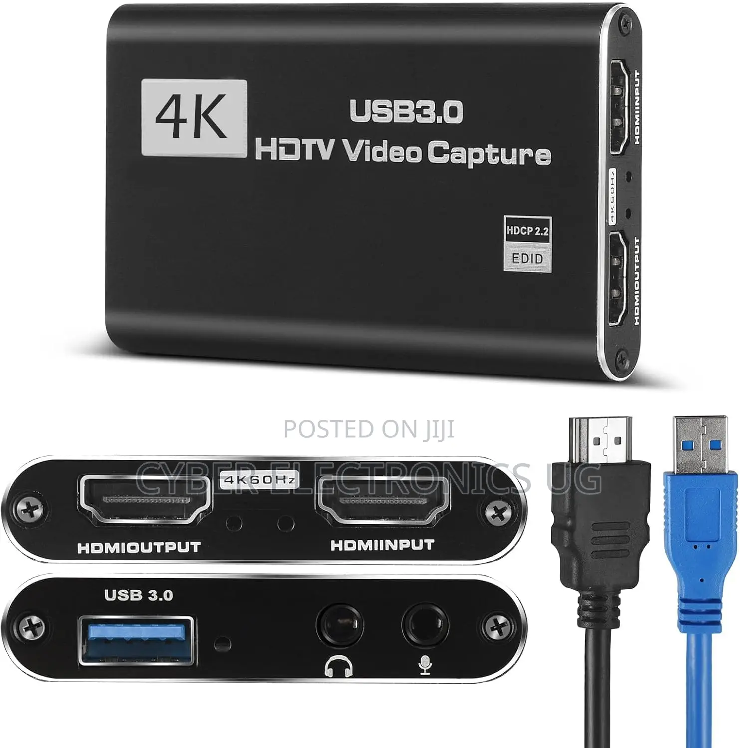  3.0 Hdmi Video Capture Card With Microphone