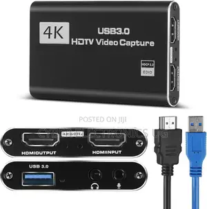  3.0 Hdmi Video Capture Card With Microphone