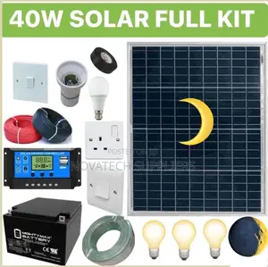 40W Solar System Full Kit / Quanta