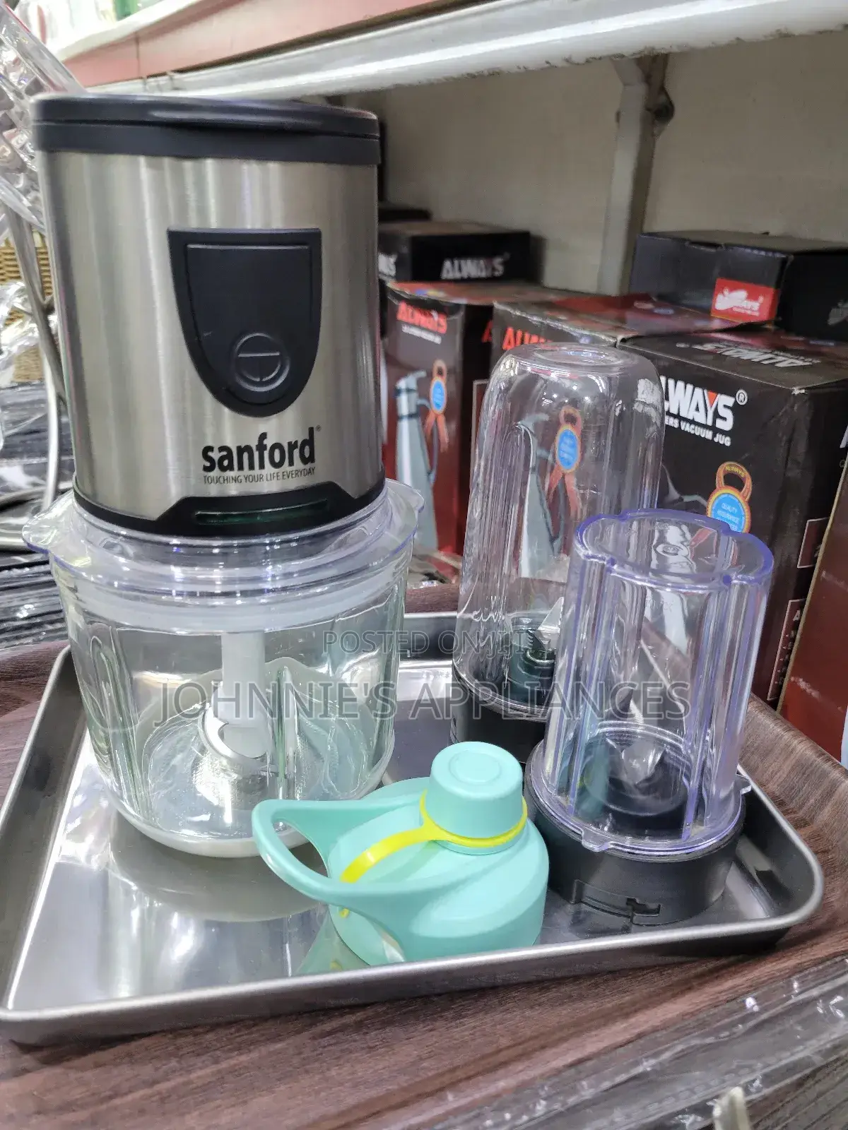 (3in1)Sanford Rechargeable Food Processor