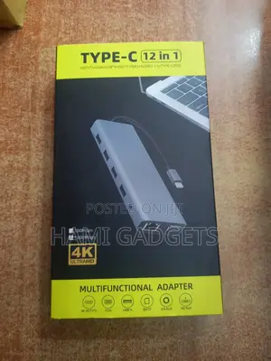 Type C to HDMI 12 in 1 Hub