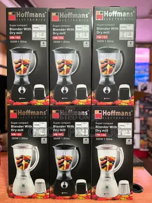 Hoffman Blender With Dry Mill 1.5L