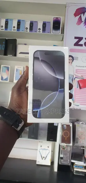 New Apple iPhone 16 Pro Max 256 GB Black