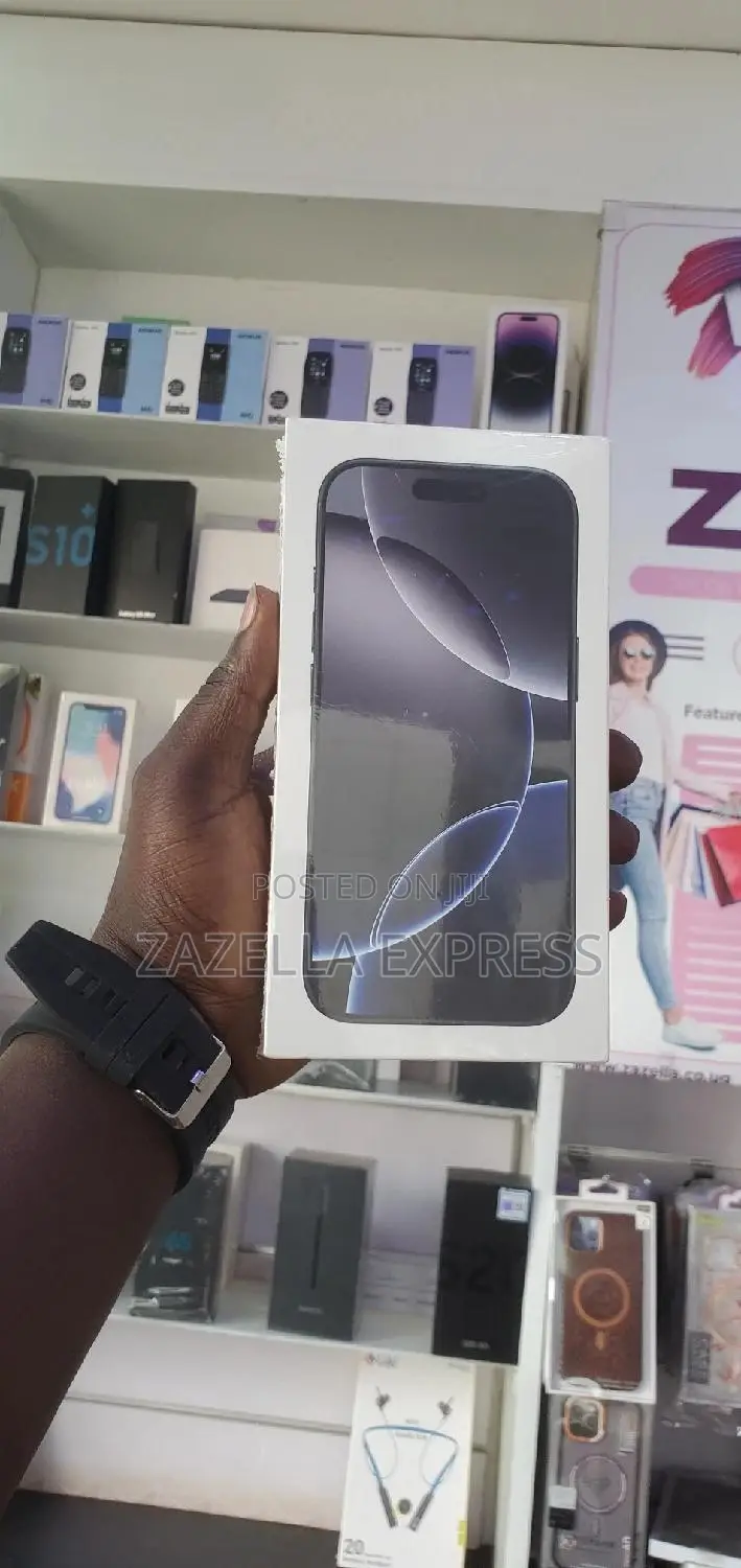 New Apple iPhone 16 Pro Max 256 GB Black