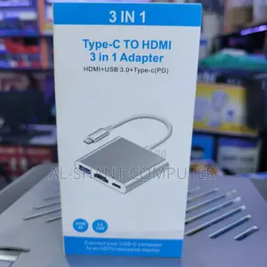 Type-C to HDMI 3 in 1 Adapter/ TYPE-C to USB 3.0 to HDMI