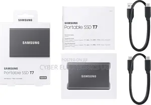 SAMSUNG T7 Portable SSD, 1TB External Solid State Drive