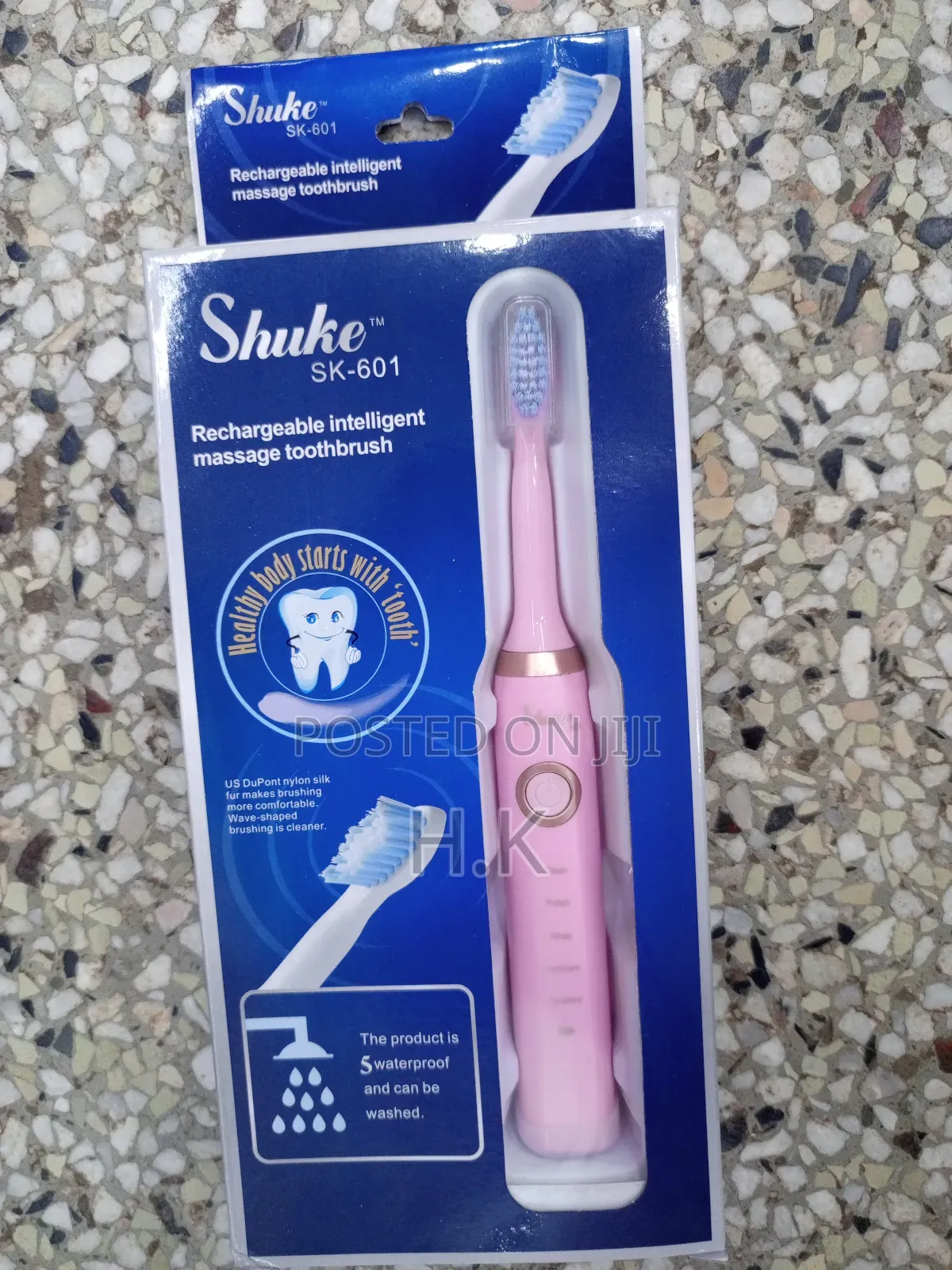 Shuke SK-601 Rechargeable Intelligent Massage Toothbrush.