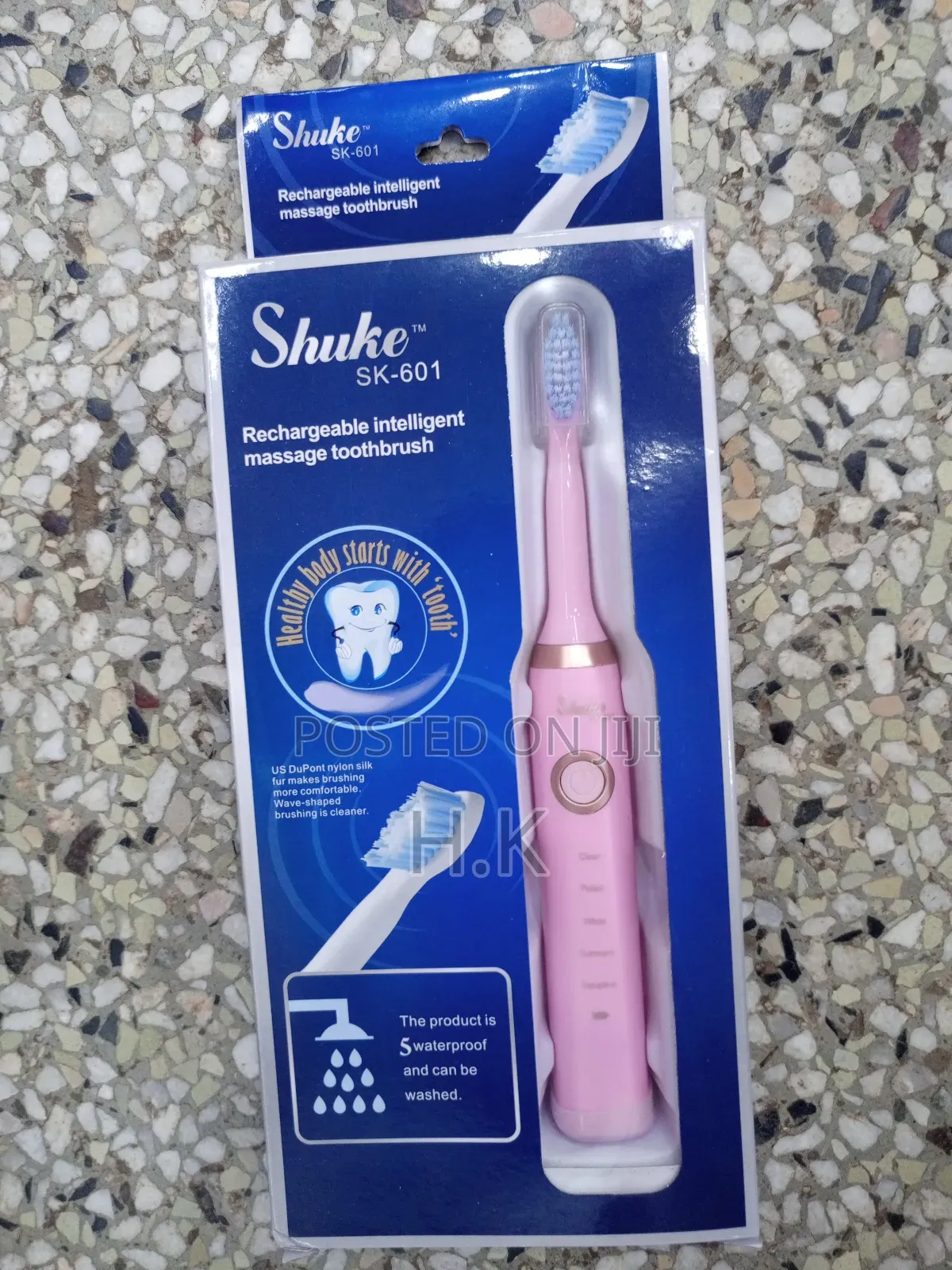 Shuke SK-601 Rechargeable Intelligent Massage Toothbrush.