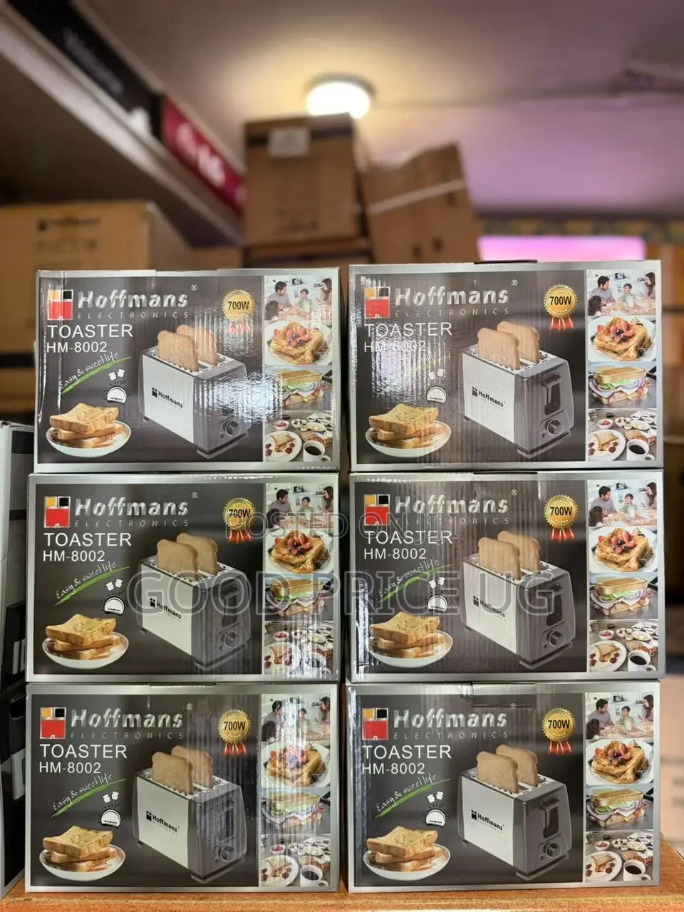 Hoffman 2 Slice Toaster HM-8002