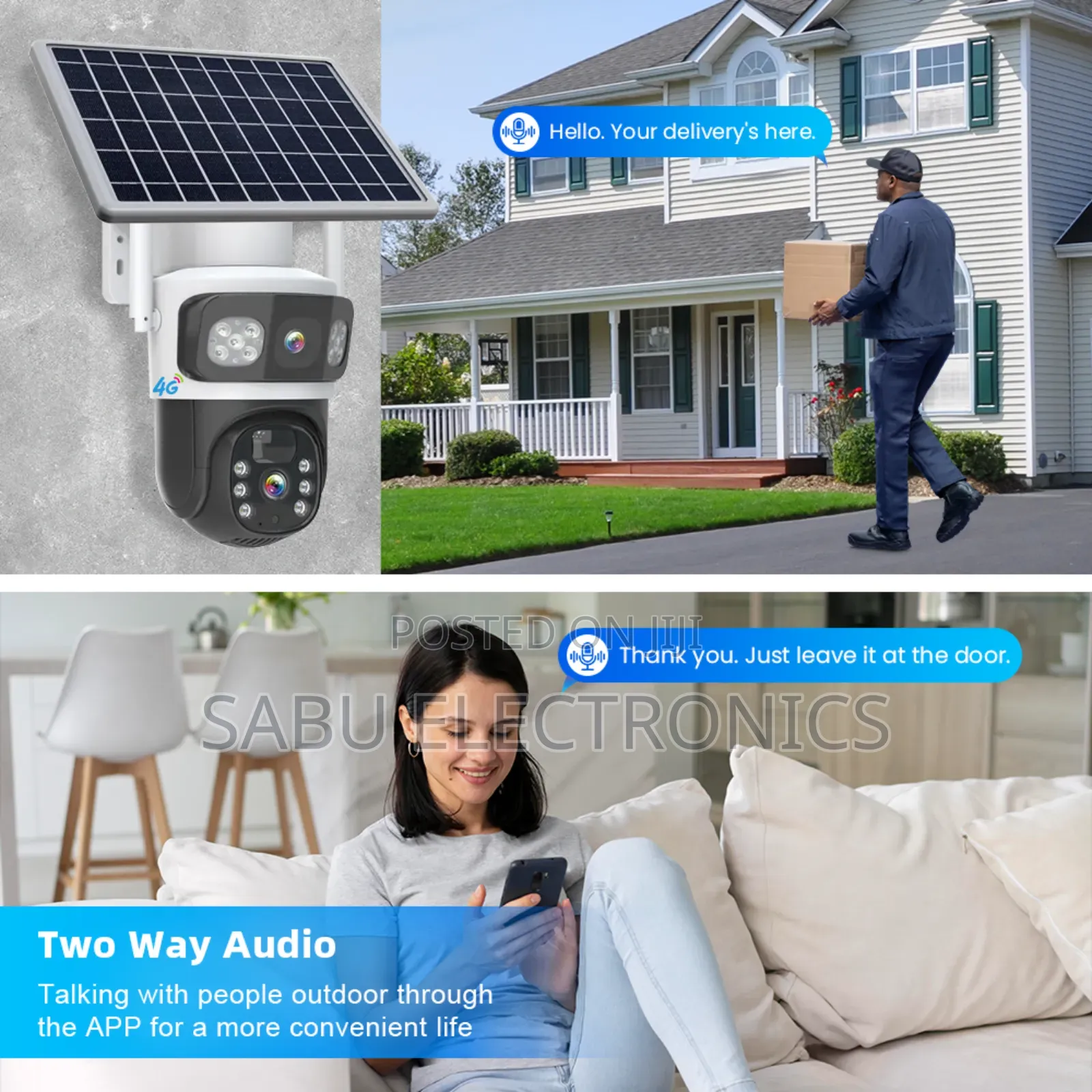Full Motion Smart Security Camera- 4g - Eseecloud Camera