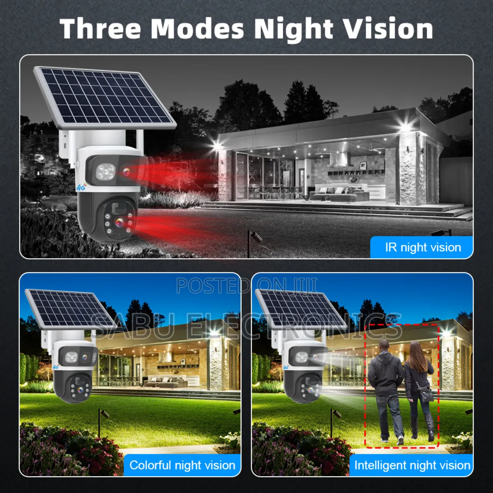 Full Motion Smart Security Camera- 4g - Eseecloud Camera