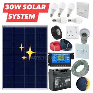 30W Solar Power System Full Kit Sado