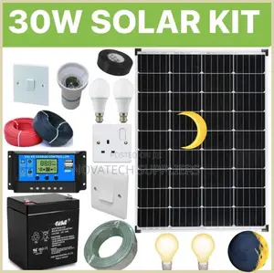 30W Solar Power Full Kit / Star Solar