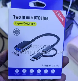 2 in 1 Otg ,Type C and Micro Otg Cable