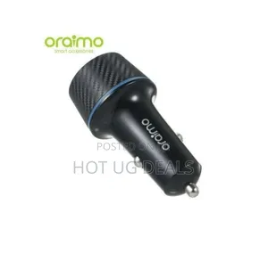 Oraimo Car Charger 2-in-1 Lightning Micro USB Cable -Black