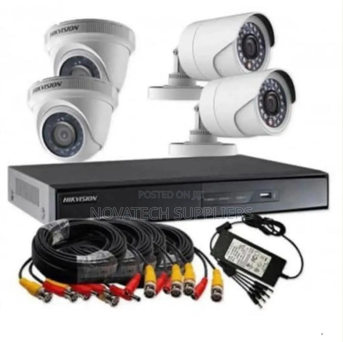 4 Channel CCTV Camera Kit Ken