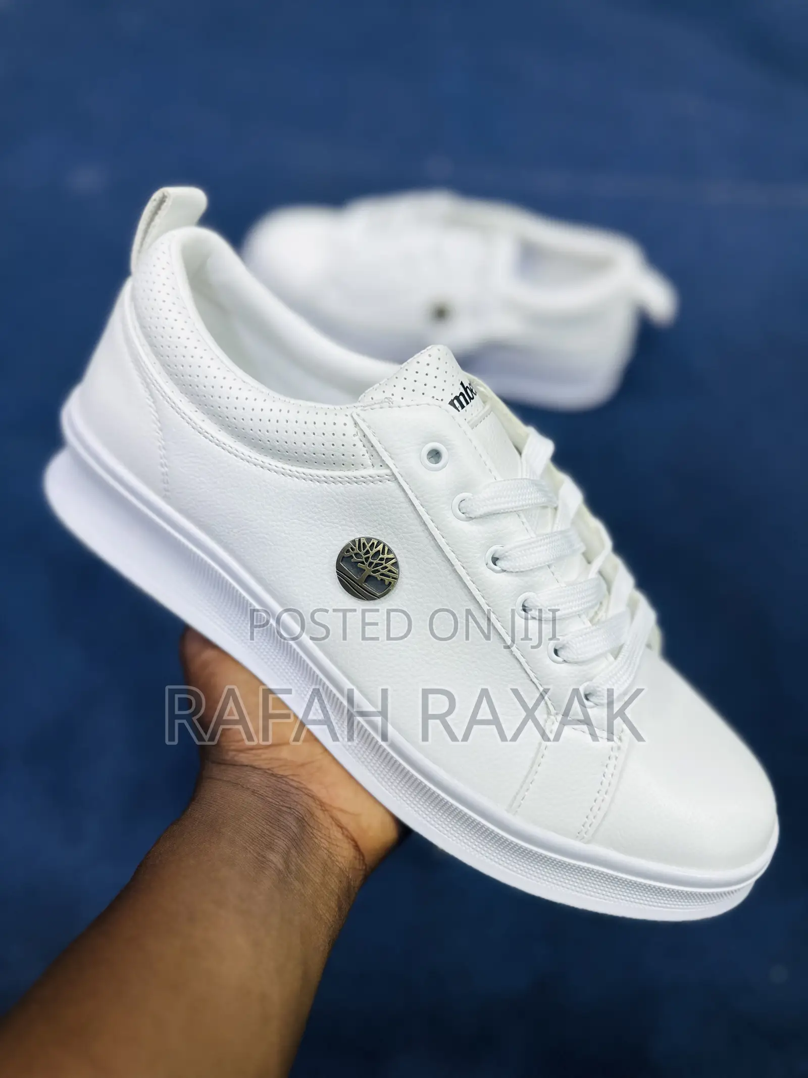 Original White Smart Casual Timberland Leather Sneakers