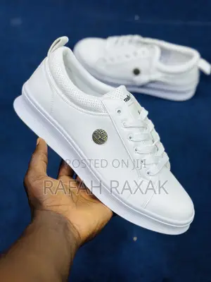 Original White Smart Casual Timberland Leather Sneakers
