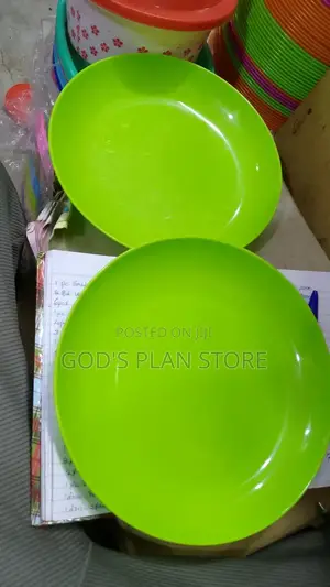Plastic Plastic (Dinner  Plates 12pcs)