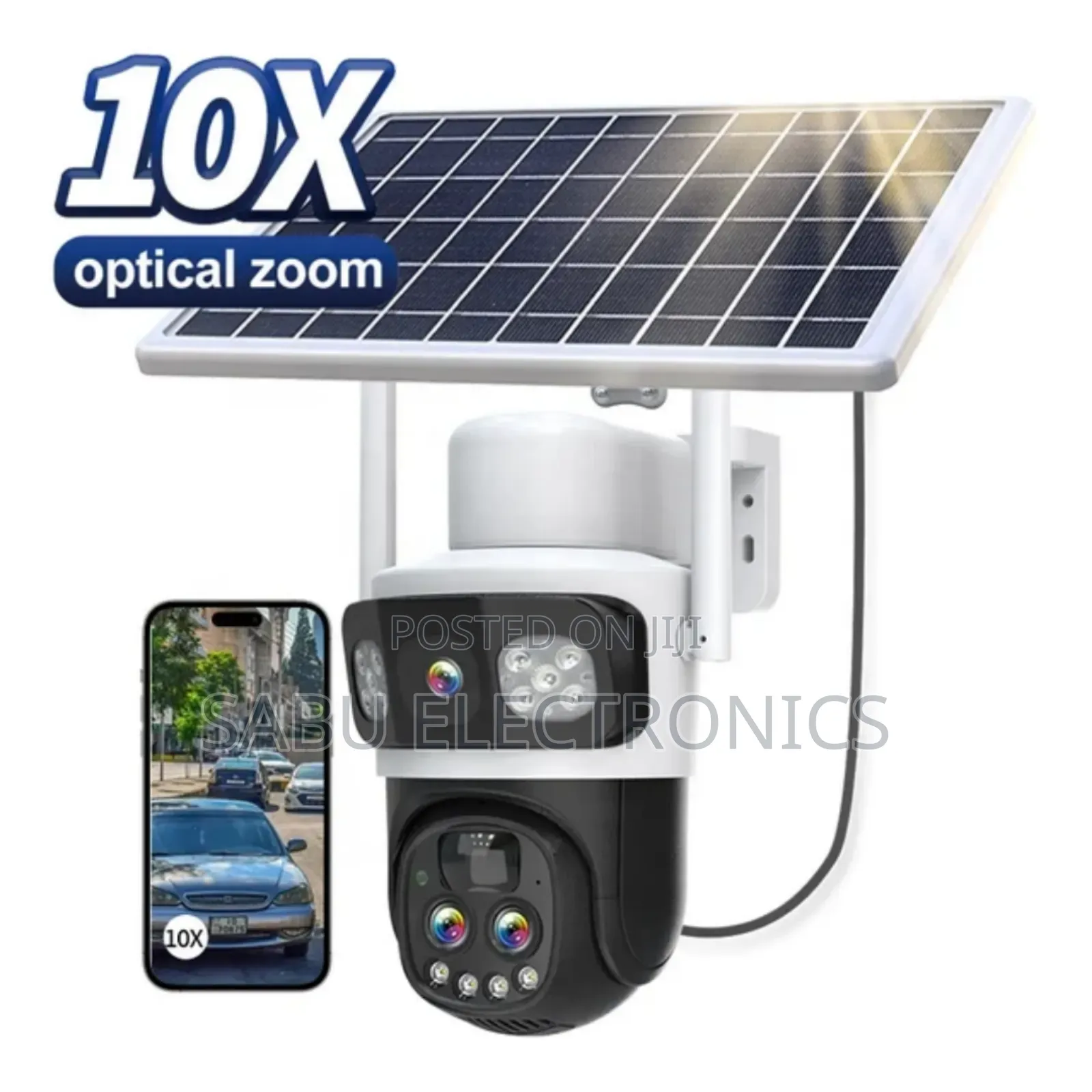 Eseecloud 2 Way Audio Com- Solar 4g Camera