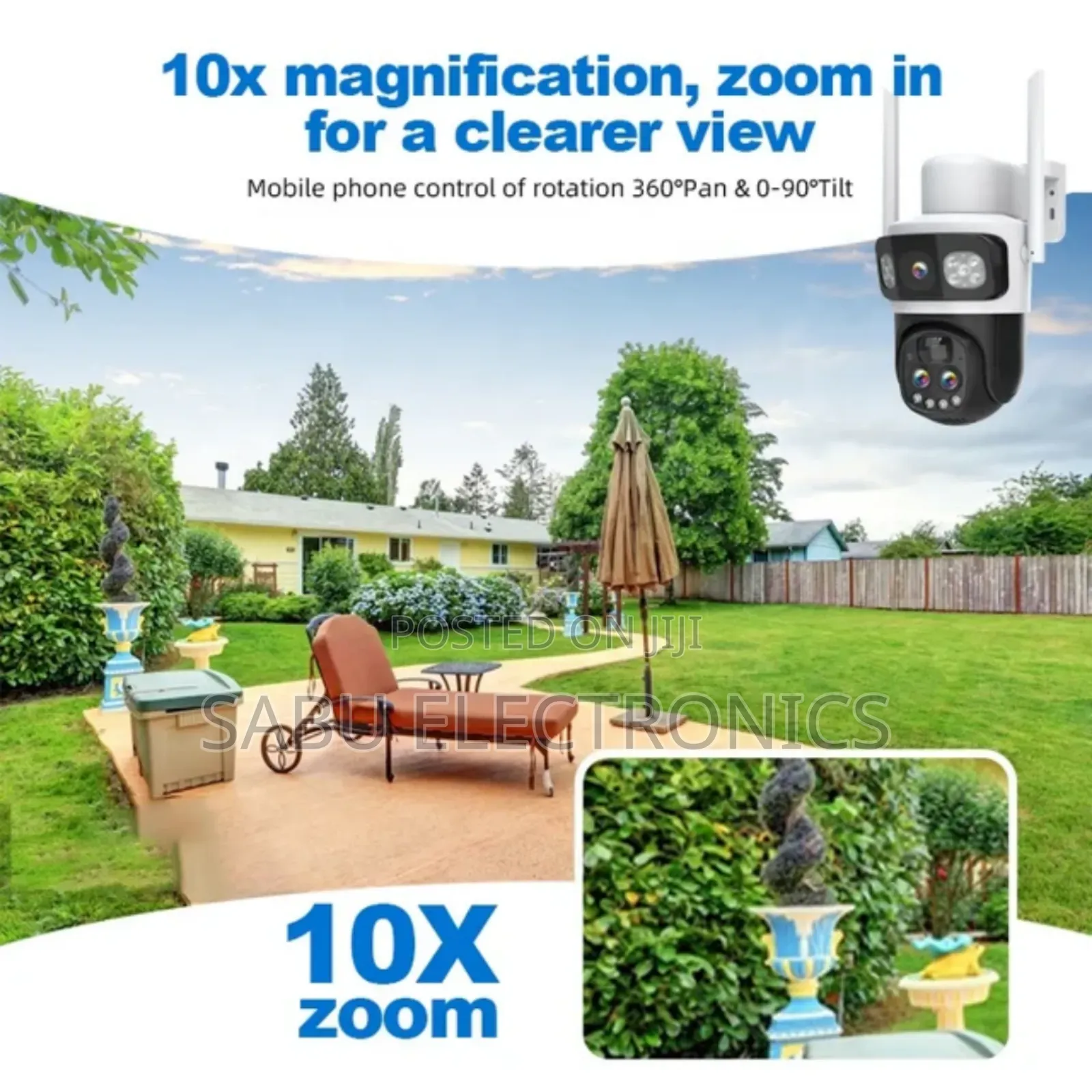 Eseecloud 2 Way Audio Com- Solar 4g Camera