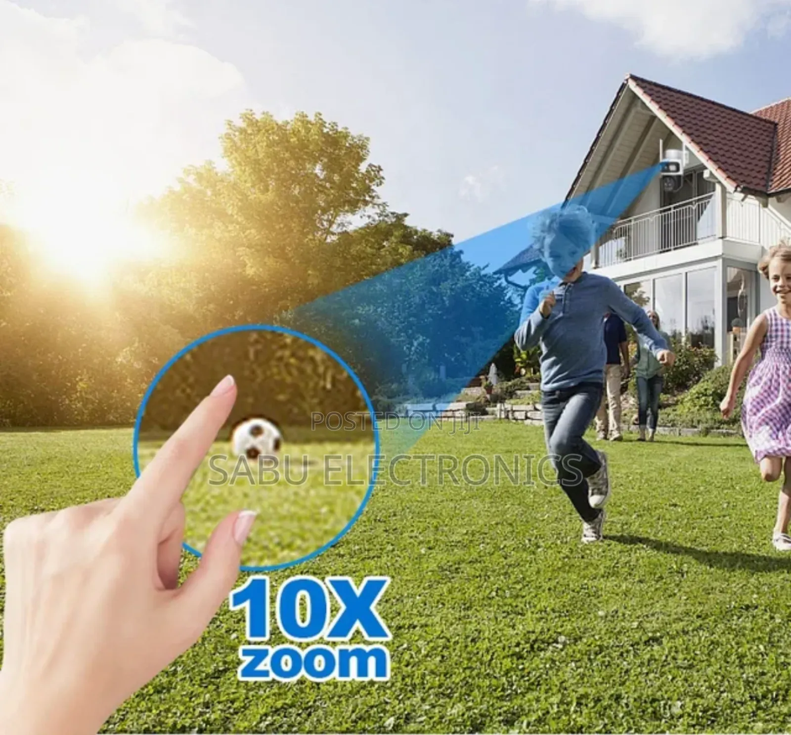 Eseecloud 2 Way Audio Com- Solar 4g Camera