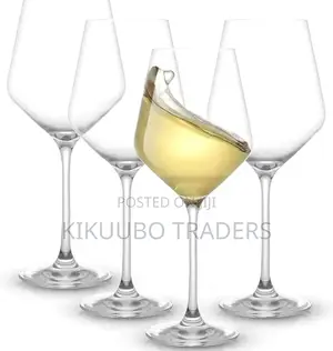 Diamond Stem Wine Glasses 6pcs