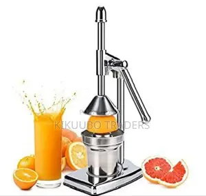 Stainless Steel Manual Lever Press Orange Citrus Juicer