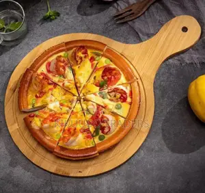 26cm Wooden Pizza Plate