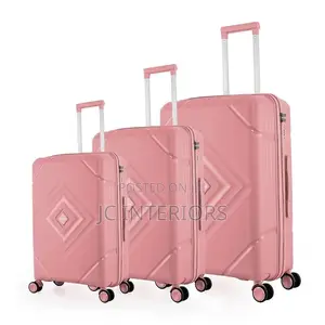 Suit Cases Set Pink