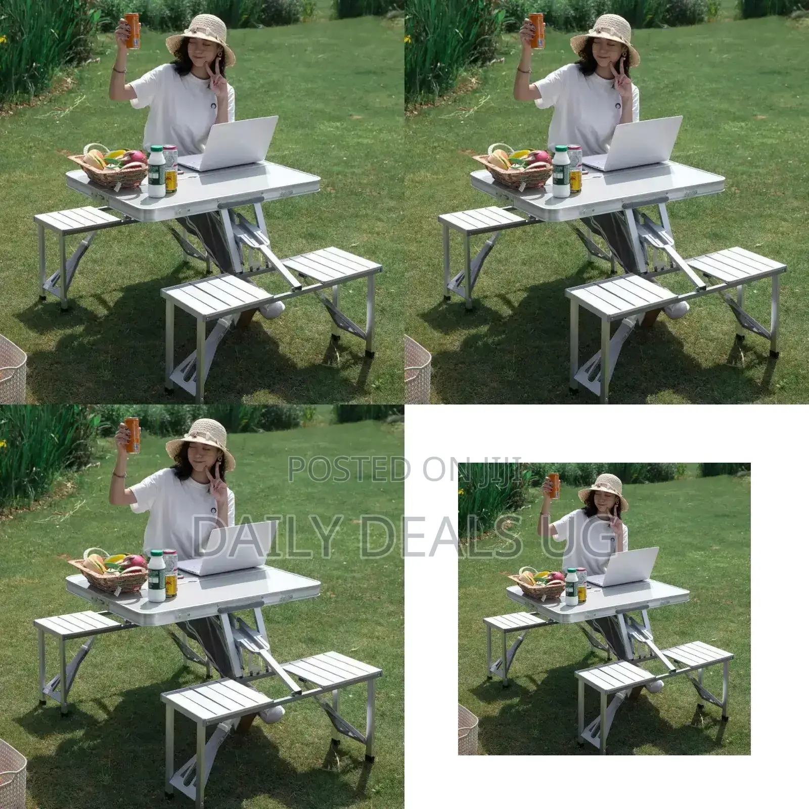 Foldable Aluminum Camping Table