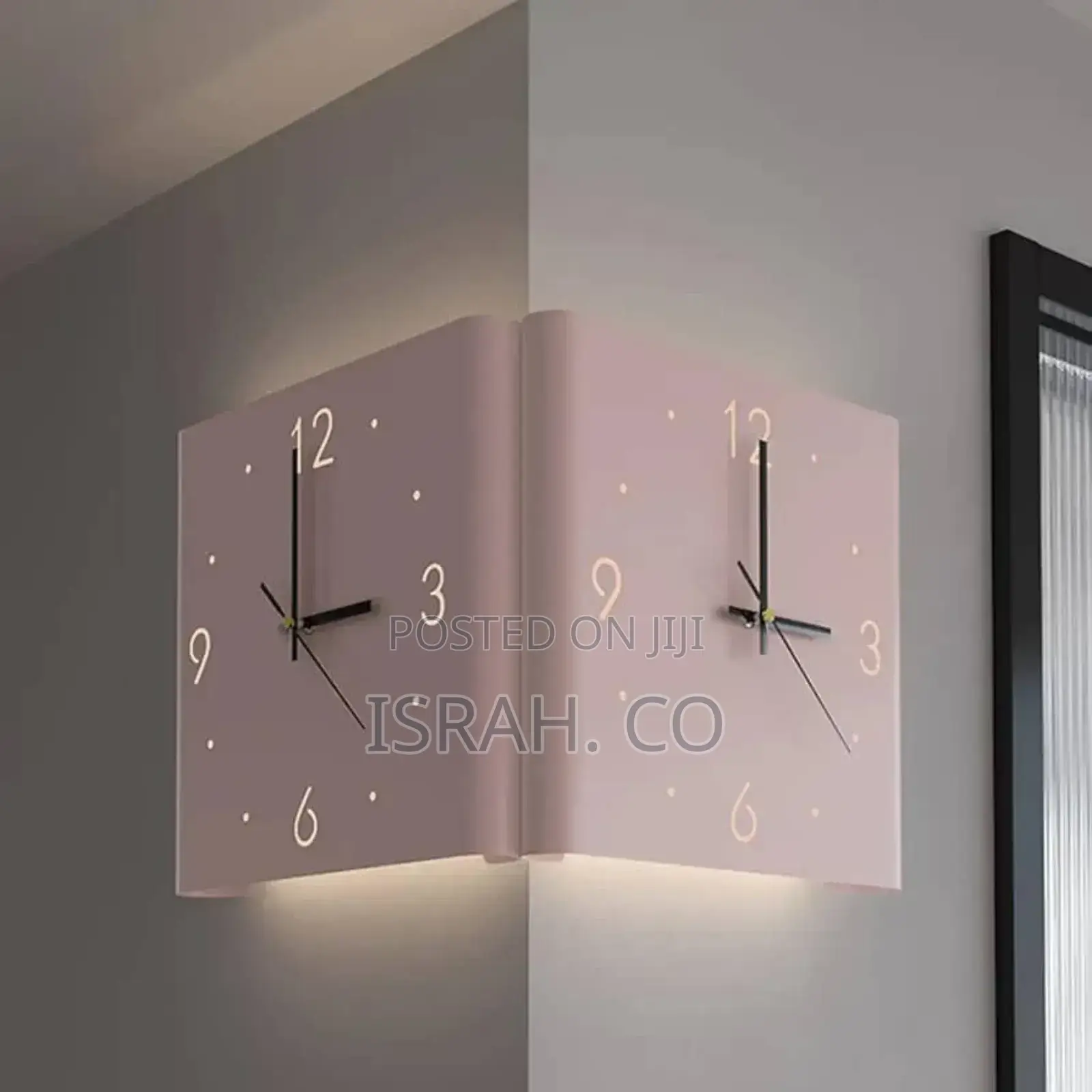 Double Sided Wall Clock
