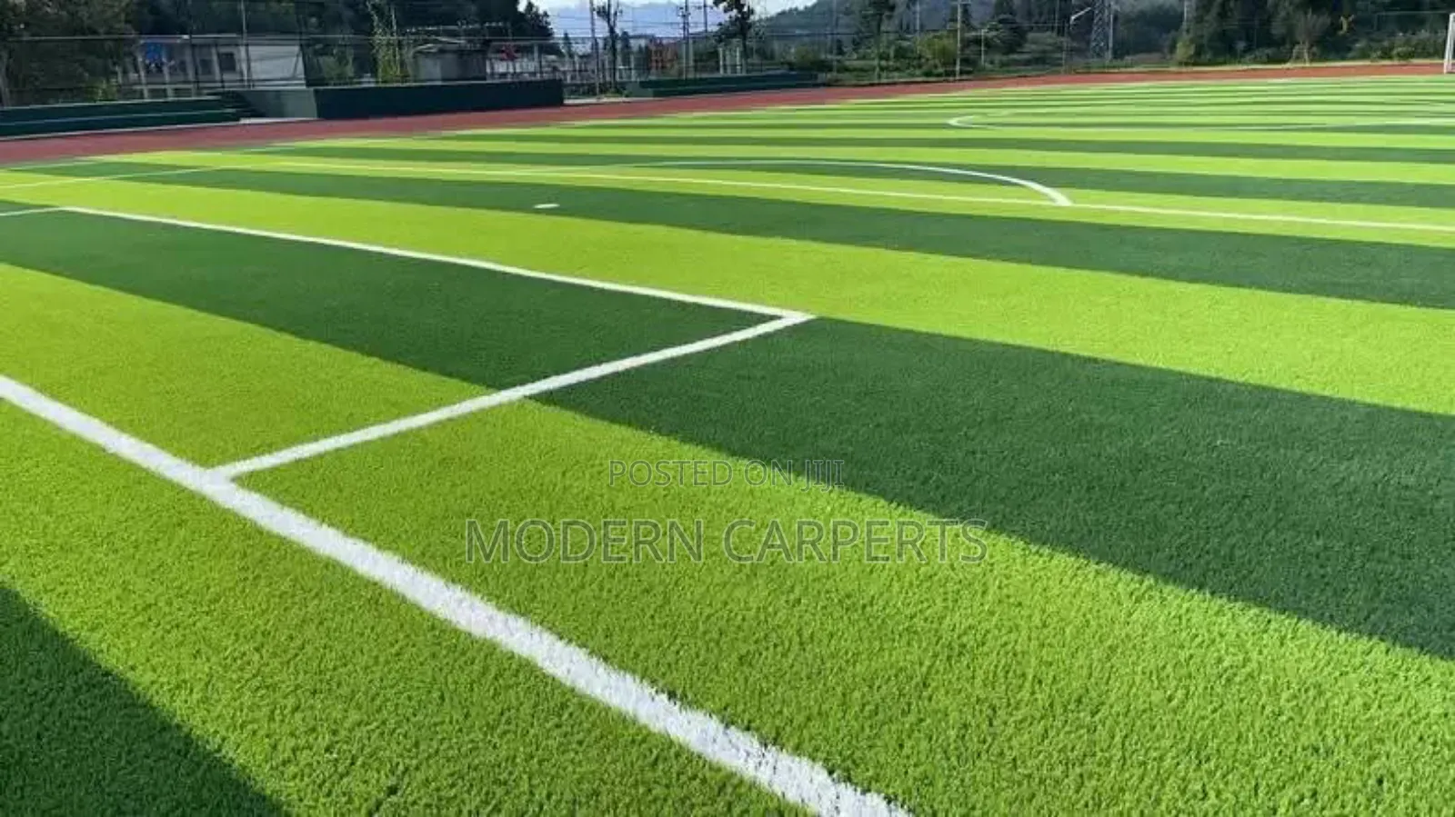 Football Pitch Grass Carpet