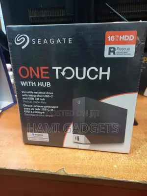 16tb HDD Seagate One Touch With Hub