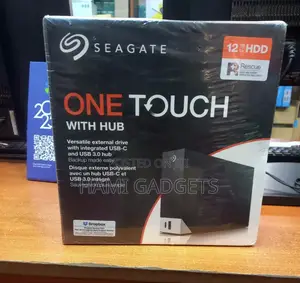 12tb to HDD Seagate One Touch With Hub