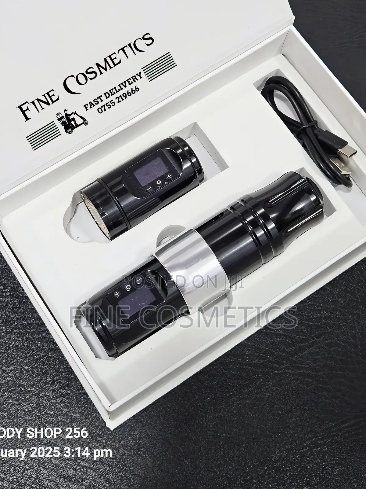 2 Batteries, Top Quality Rechargeable Wireless Tattoo Machine Gun