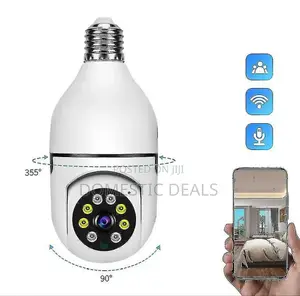 1080P Wireless 360° Rotate Panoramic Bulb Camera