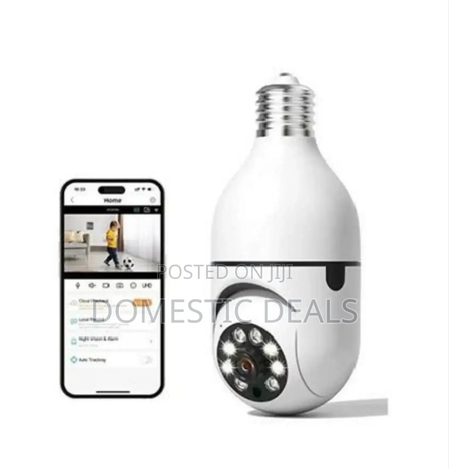 360° Panoramic WI-FI Light Bulb Wireless Camera