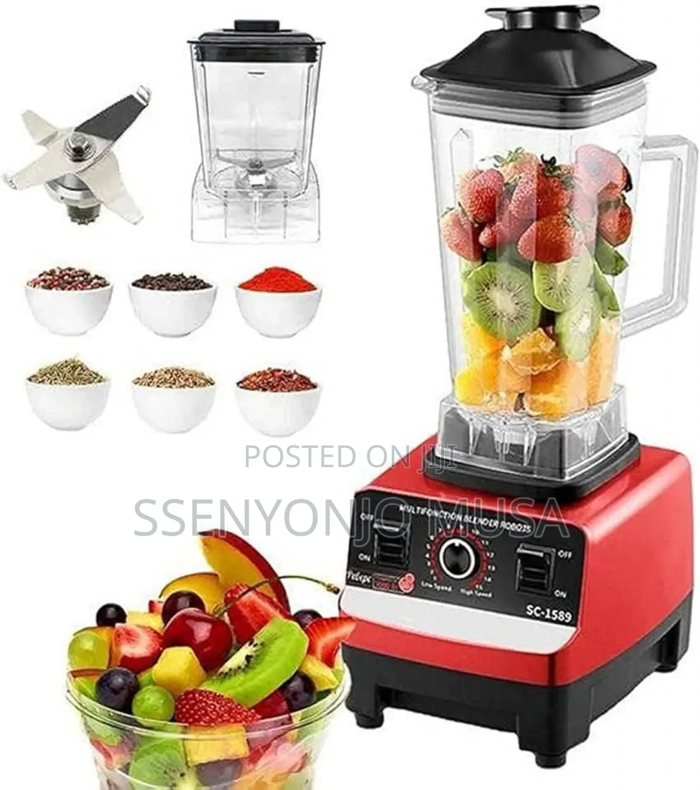 Silver Crest Commercial Blender 2l Multipurpose 4500w.