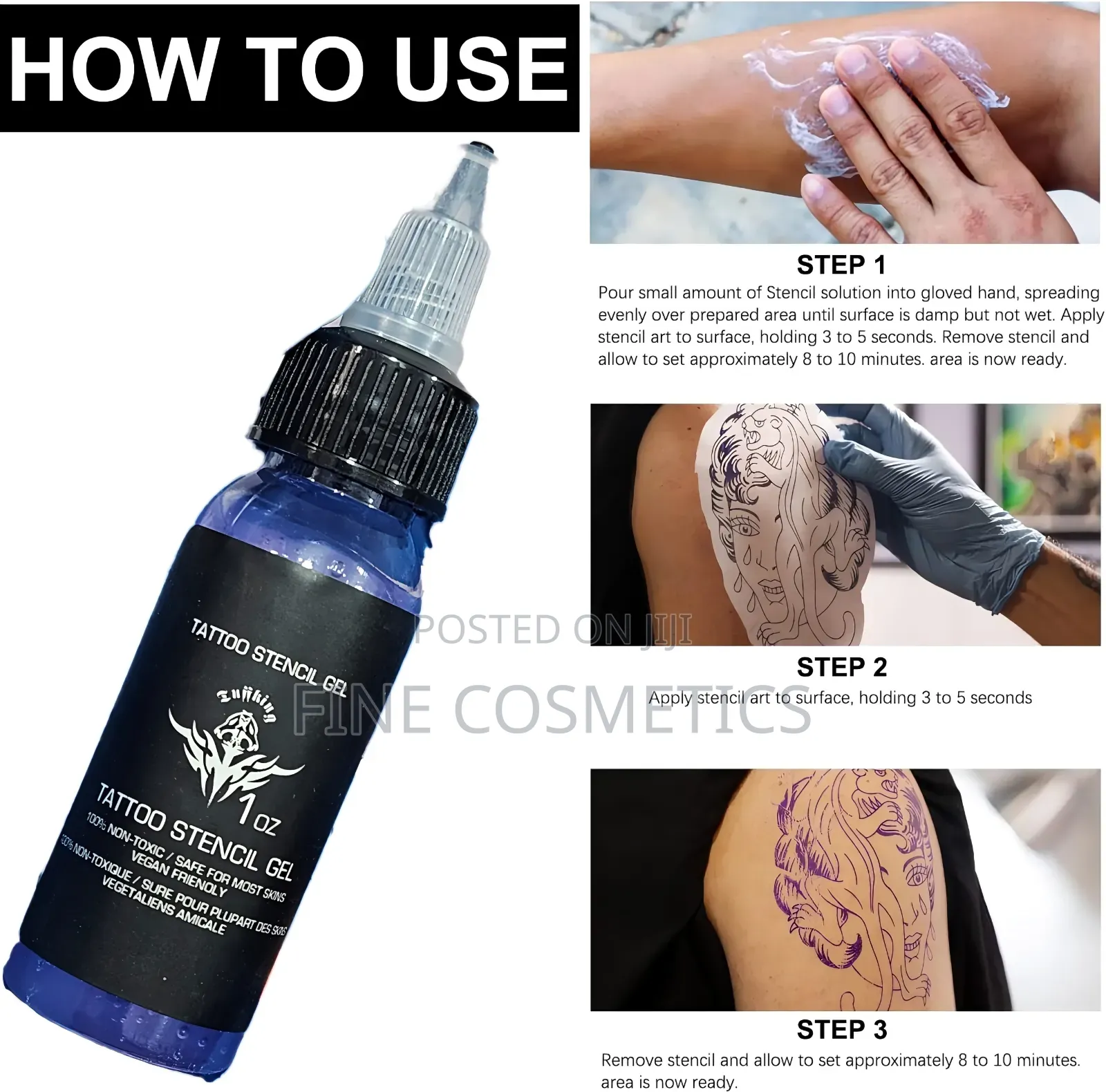 Tattoo Stencil Transfer Gel Professional Tattoo Lotion/Cream