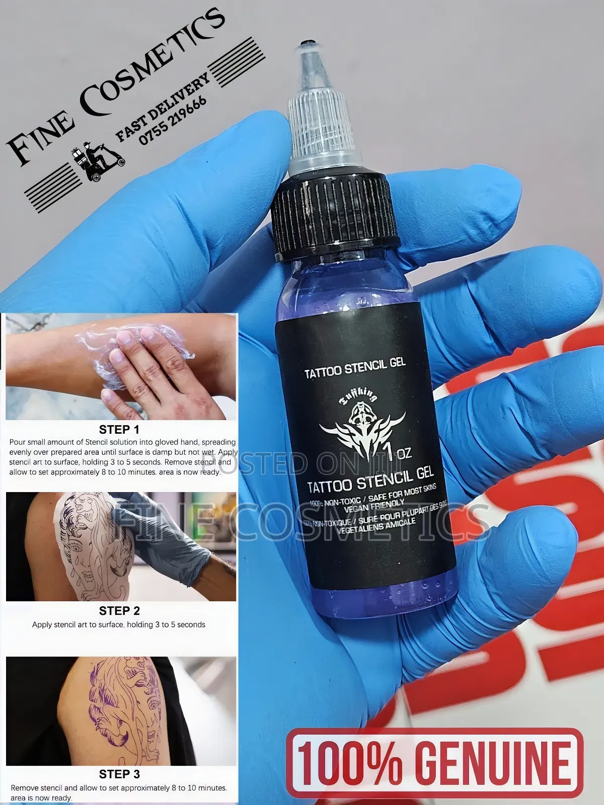 Tattoo Stencil Transfer Gel Professional Tattoo Lotion/Cream
