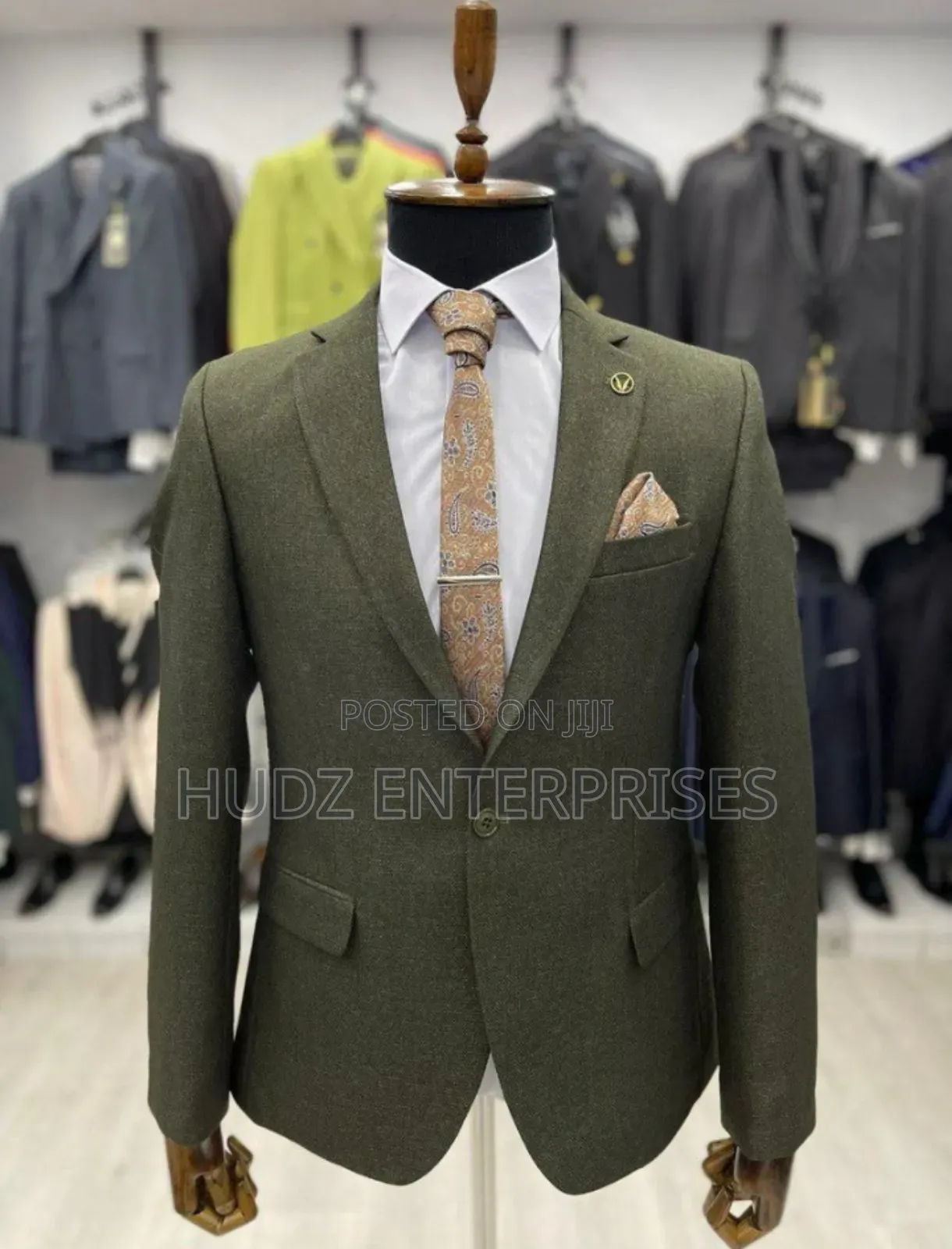 Classy Turkish Blazer Coat Army Green