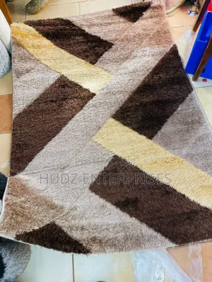 1.5by 2.2meters Heavy Center Carpet Gold and Brown