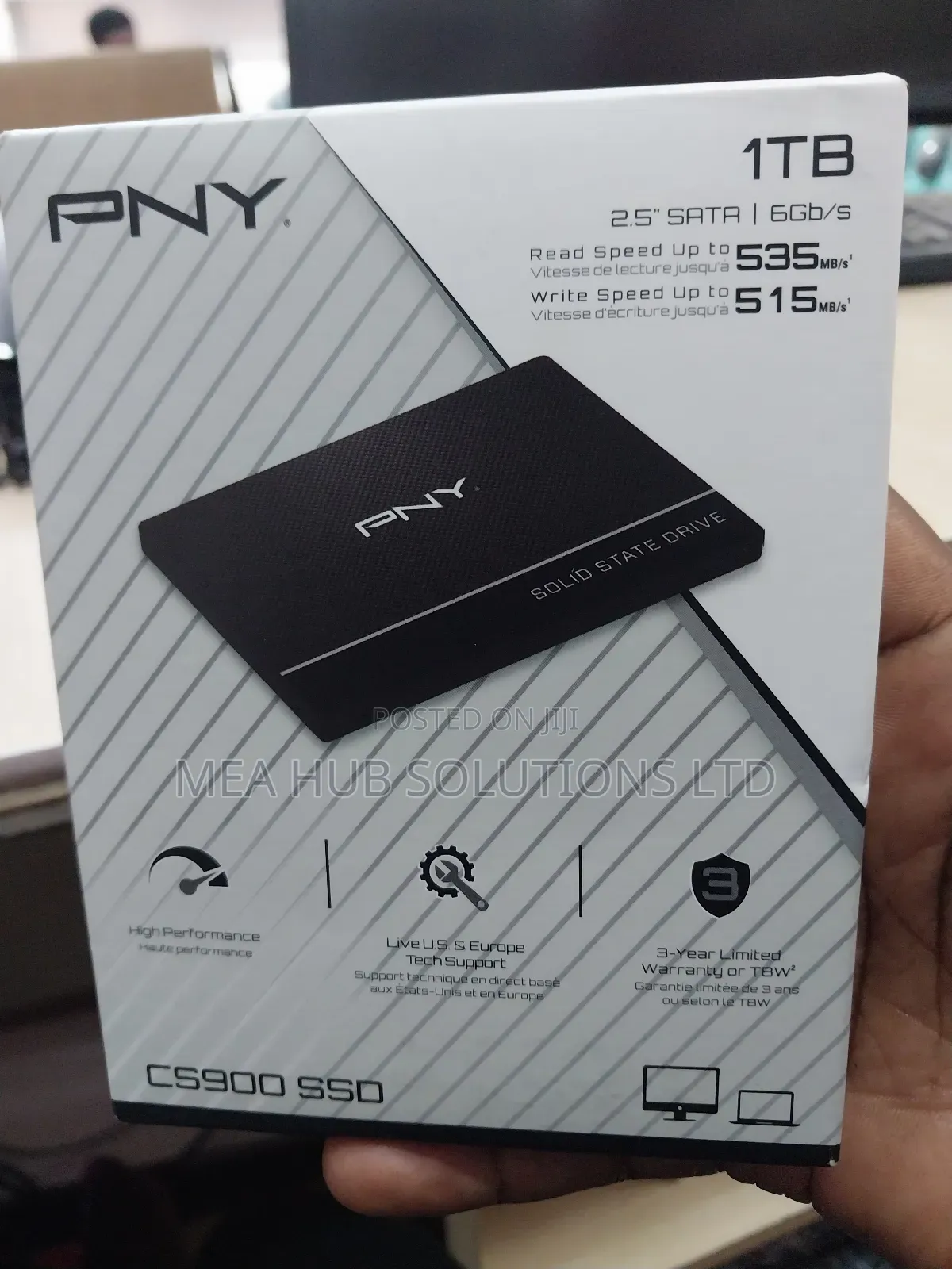 1tb SSD Sata PNY