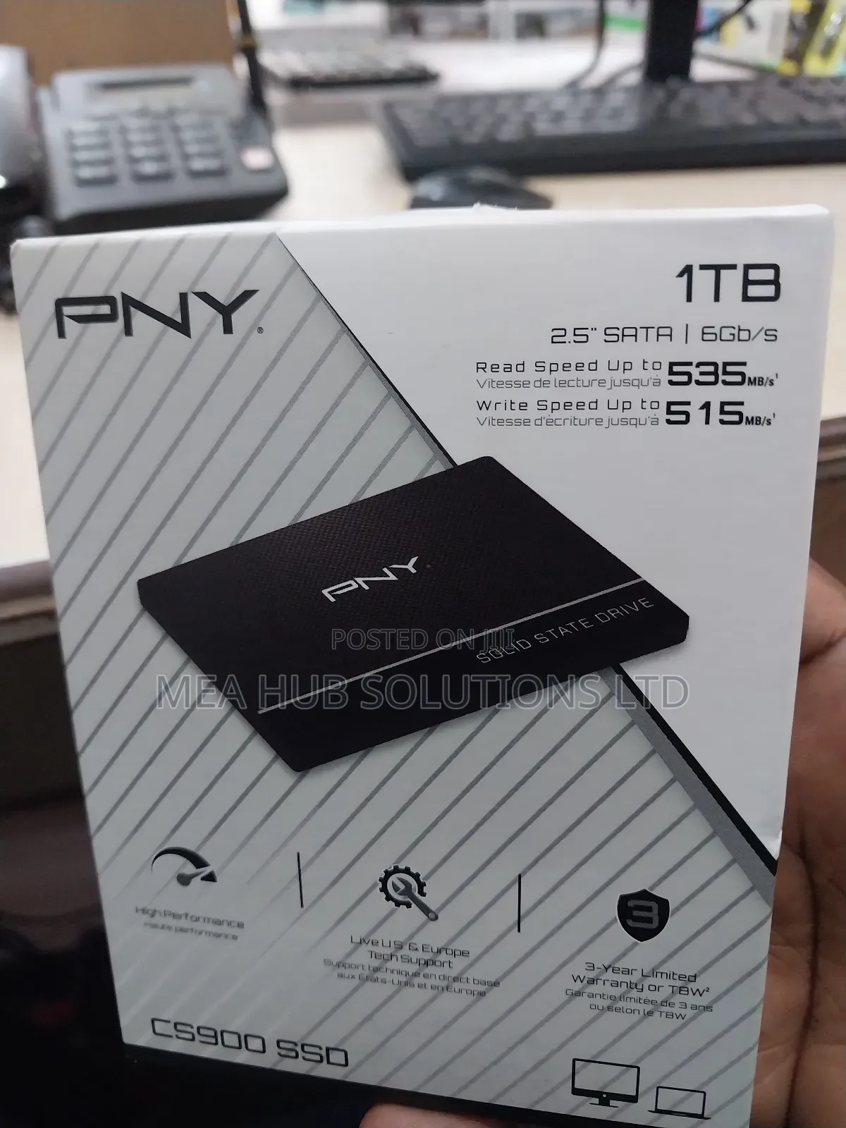 1tb SSD Sata PNY