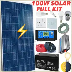 100W Solar System Full Kit / Sunshine Solar