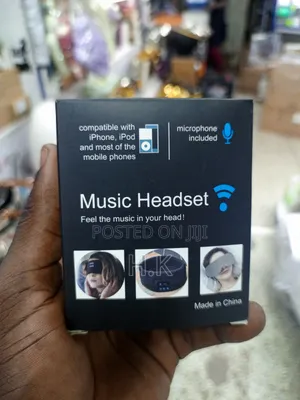 Bluetooth Sleep Eye Mask Music Headset.
