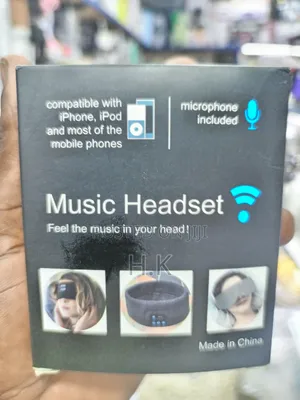 Bluetooth Sleep Eye Mask Music Headset.